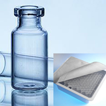 6 ml - 6R injectieflacon - steriel, helder, fina, type 1 buisglas